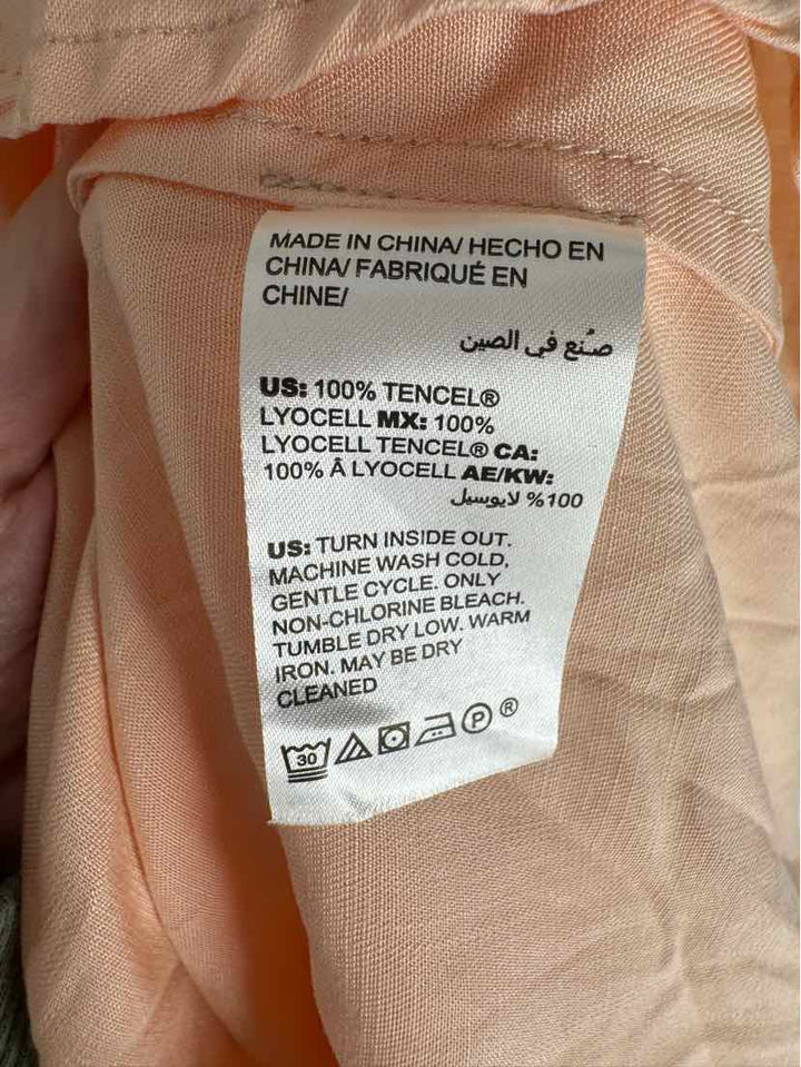 Size M Chico's Peach Shirt