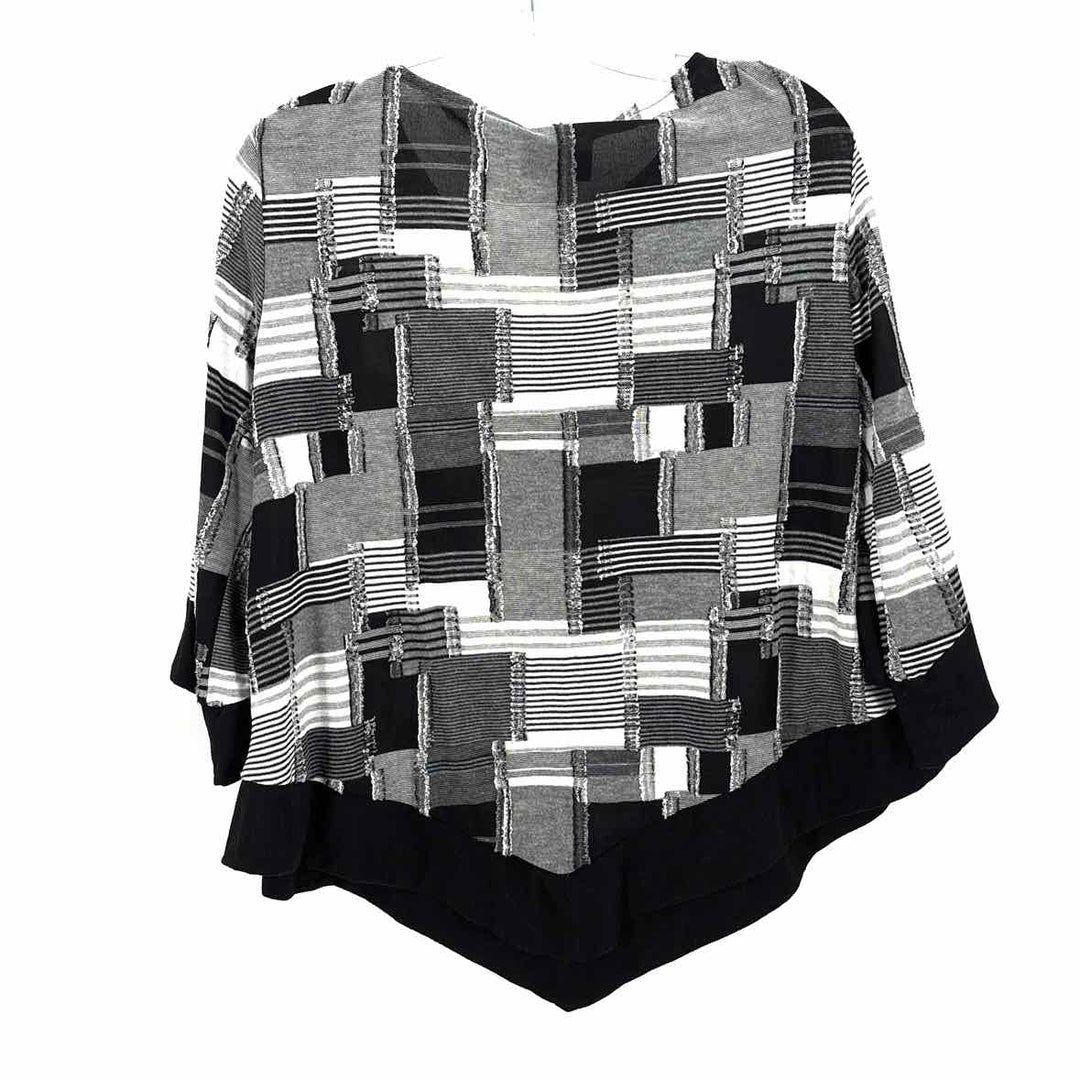 Size M ALFRED DUNNER Multi-Color Knit Shirt