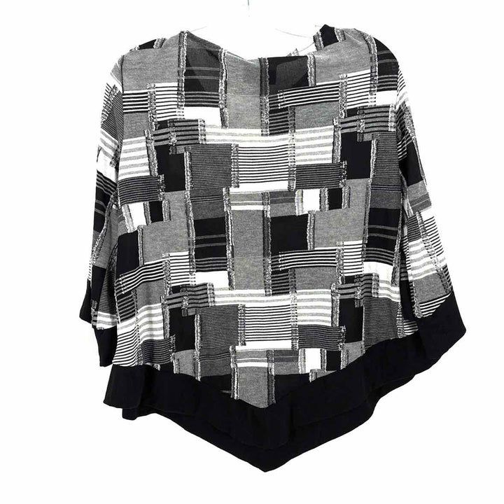 Size M ALFRED DUNNER Multi-Color Knit Shirt