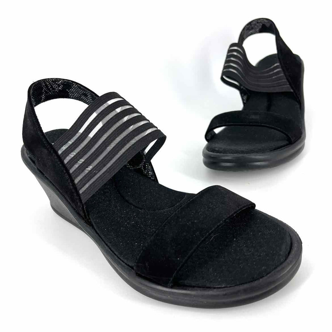 Shoe Size 10 Sketchers Black Sandals