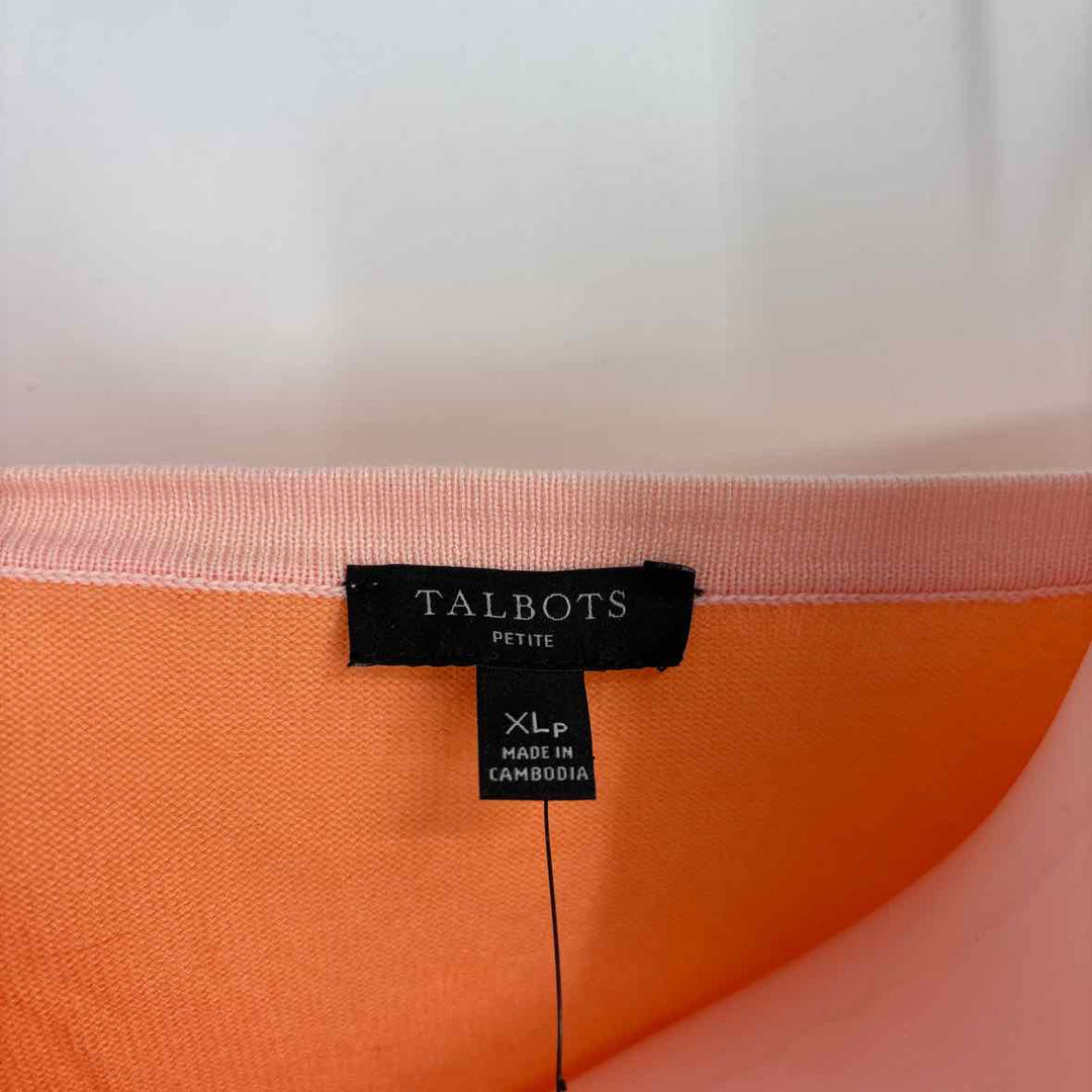 Size XL Talbots Orange Sweater