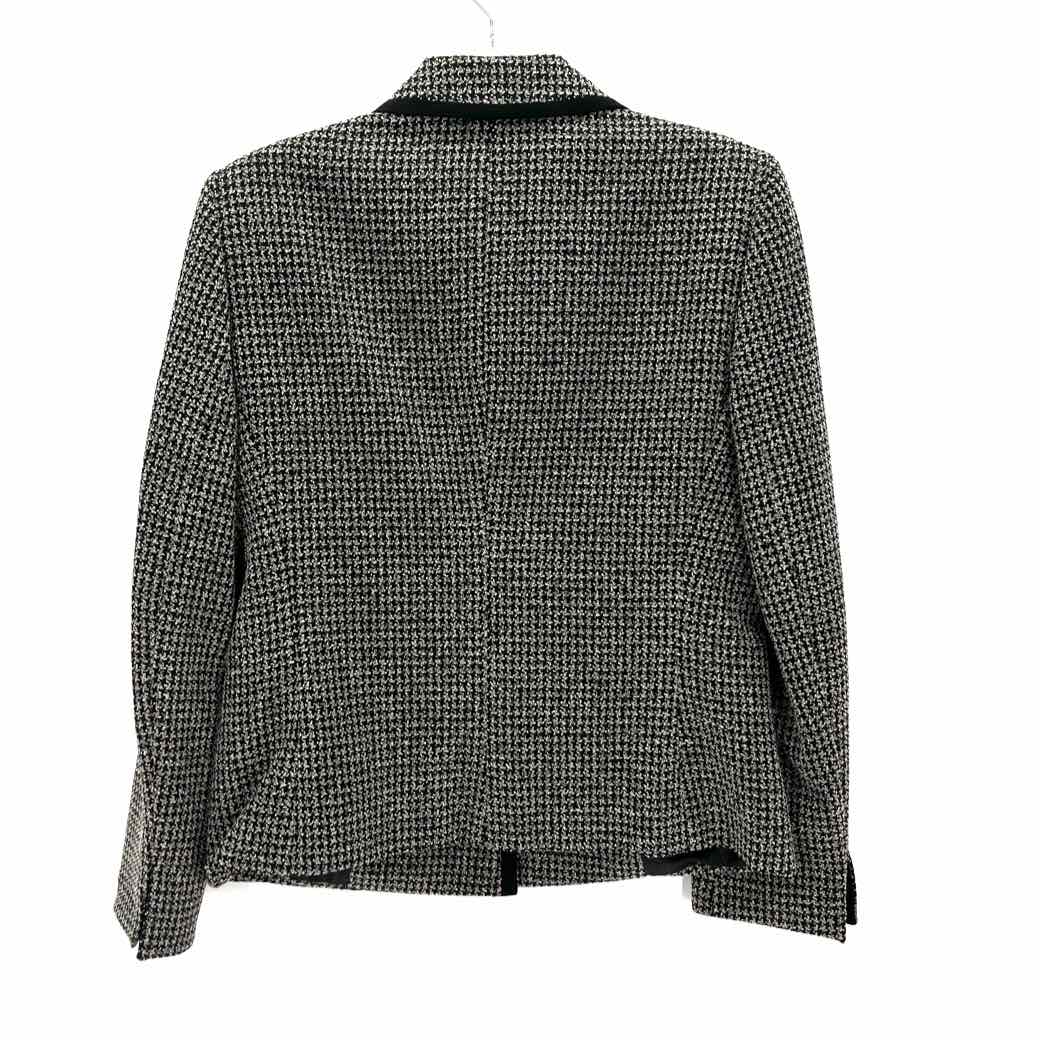 Size 10 Jones New York Black Tweed Blazer