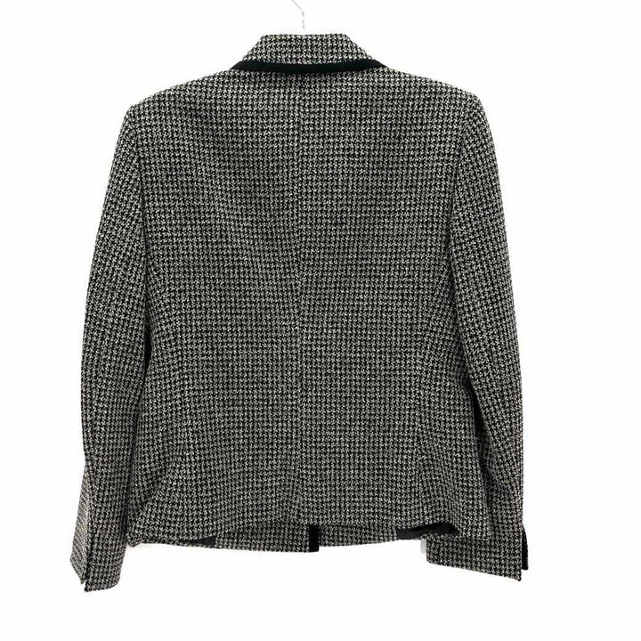 Size 10 Jones New York Black Tweed Blazer