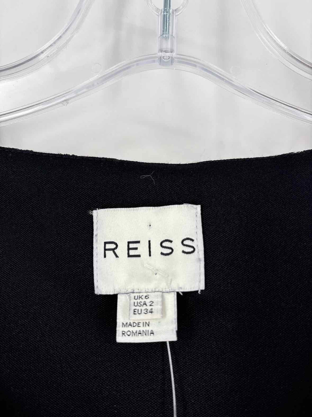 Size 2 REISS Black/White Dress