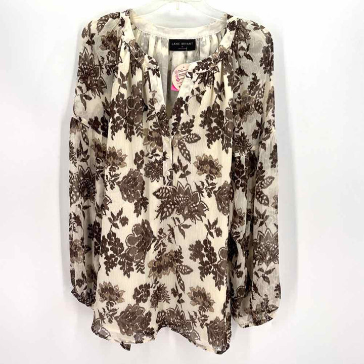 Size 20 LANE BRYANT Multi-Color Shirt