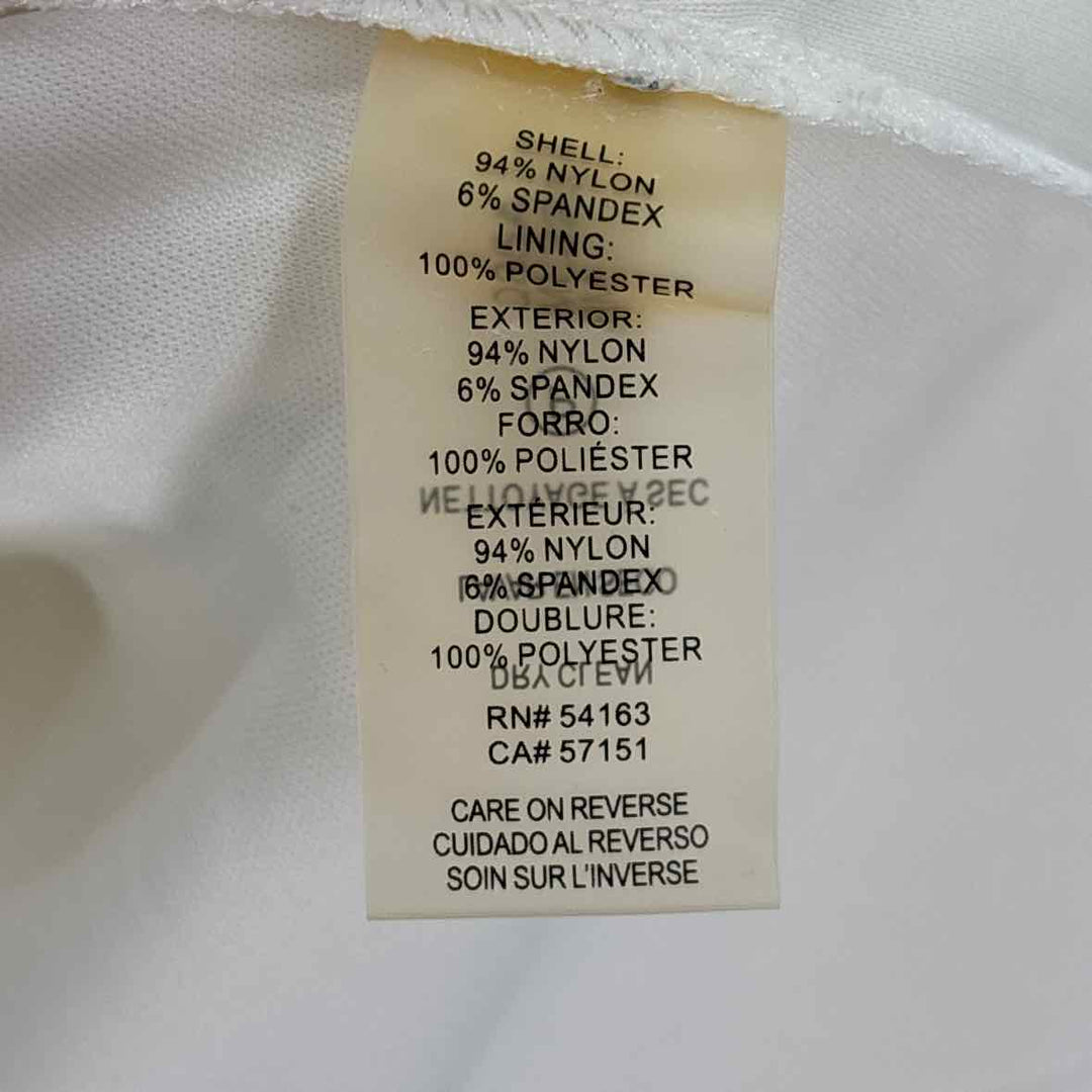 Size M Calvin Klein Ivory Lace Shirt