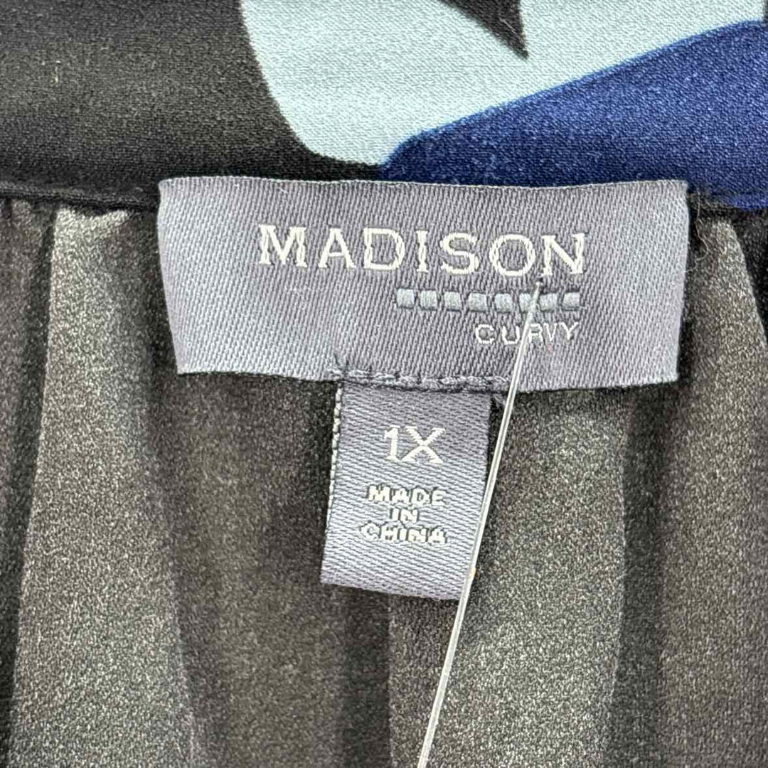 Size 1X MADISON Black Shirt