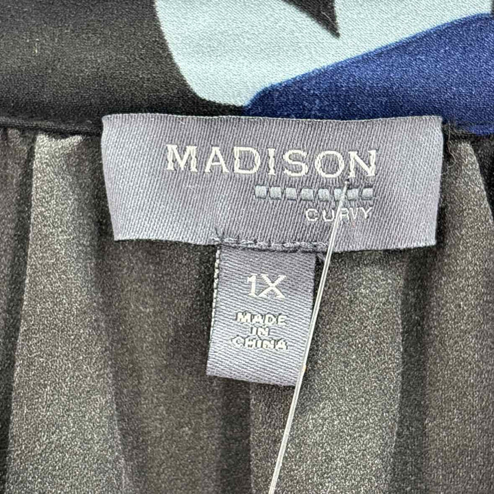 Size 1X MADISON Black Shirt