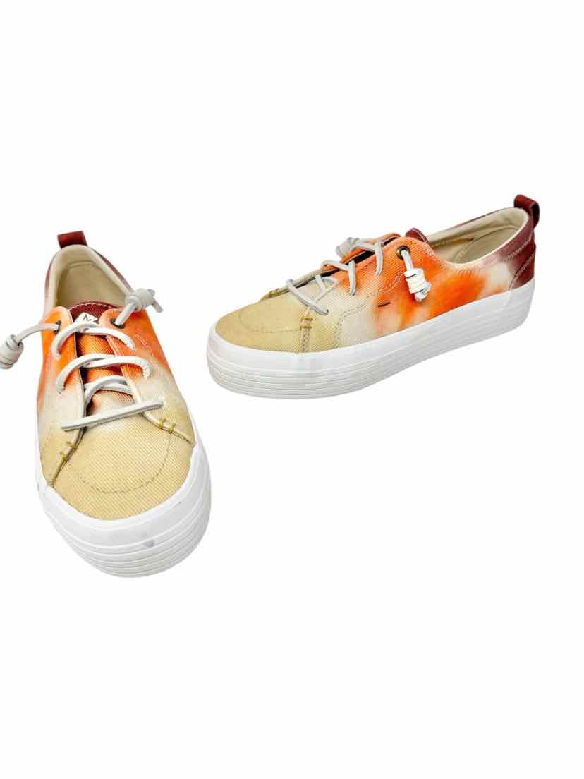 Shoe Size 6 Sperry Orange Sneakers
