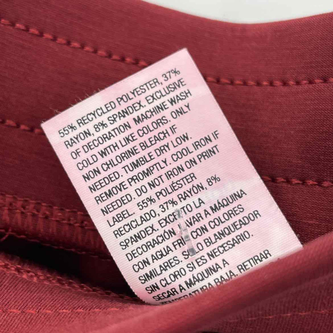 Size L ALL IN MOTION Wine Pants