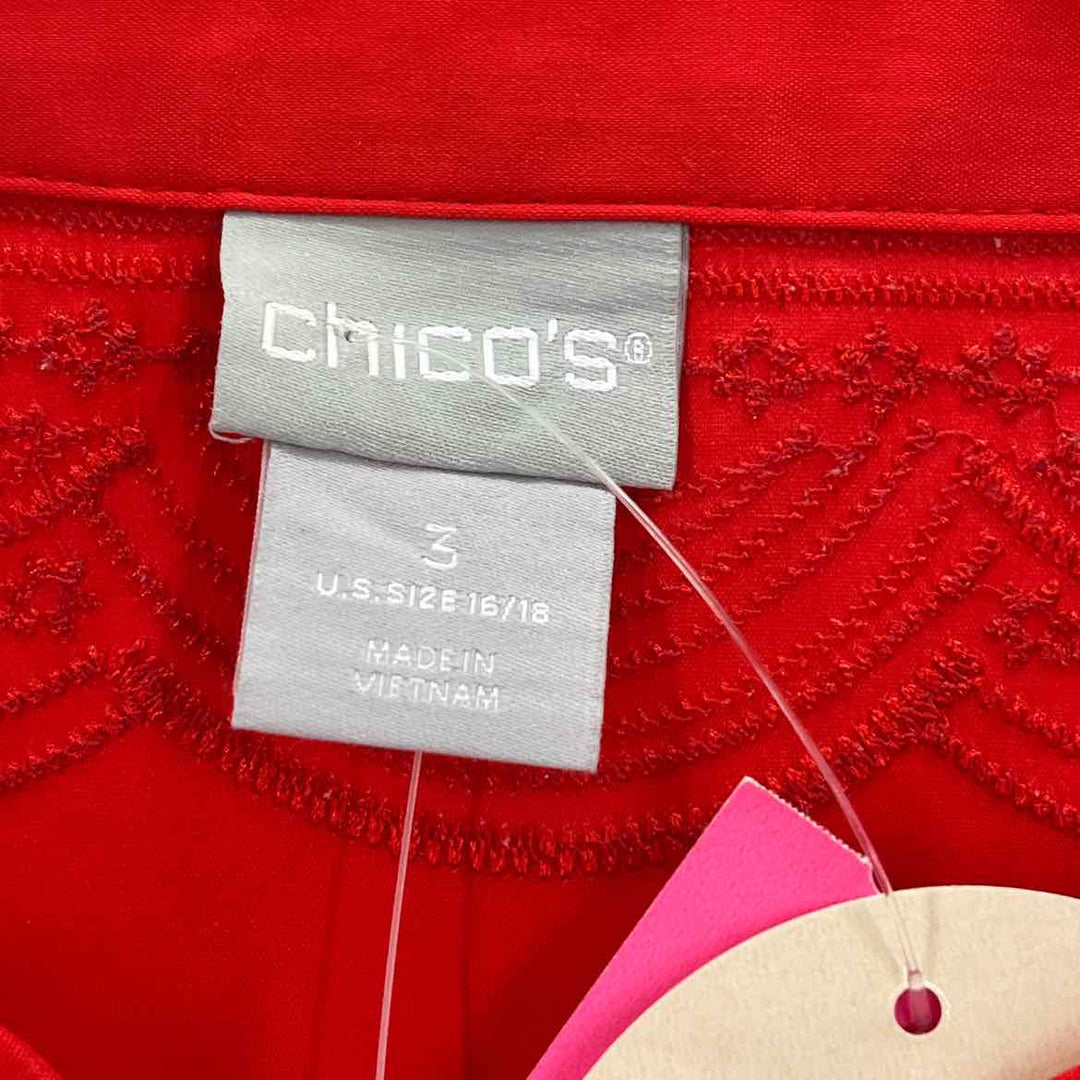 Size XL Chico's Red Dress