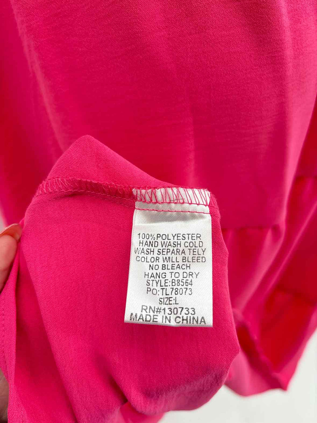Size L Umgee Pink Dress