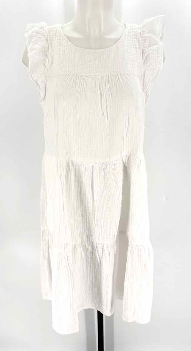 Size 6 J Crew White Dress