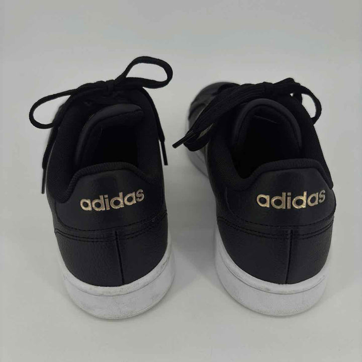 Shoe Size 8.5 Adidas Black Leather Sneakers