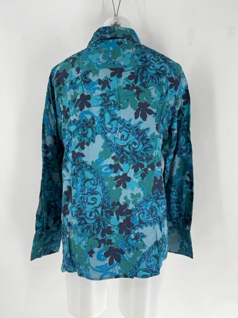 Size 18 Coldwater Creek Teal Shirt
