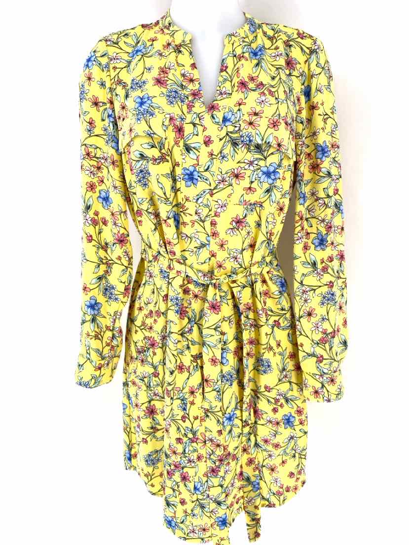 Size 4 NANETTE LEPORE Yellow Dress
