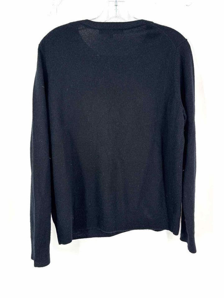 Size L QUINCE Black Sweater