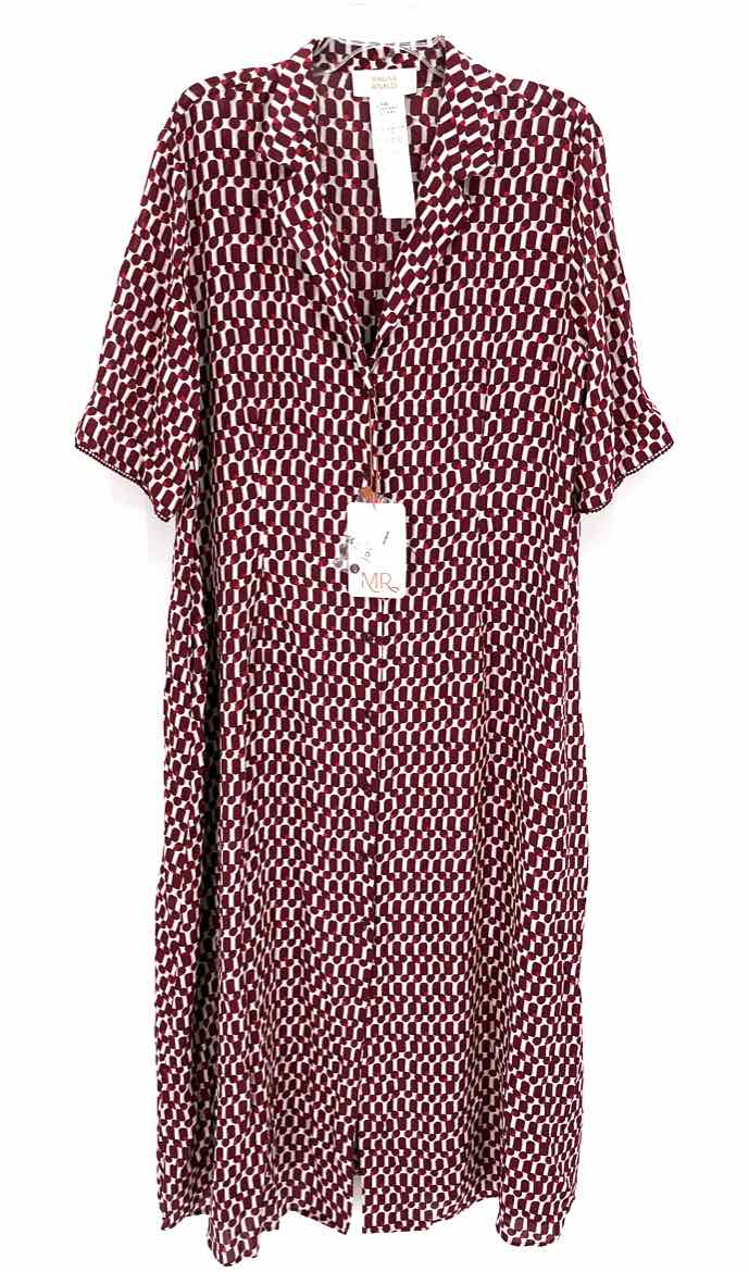 Size 13 MARINA RINALDI Red Dress