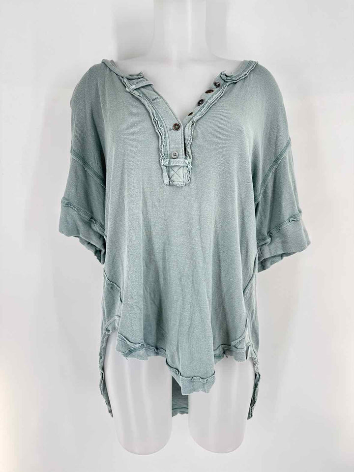 Size L WE THE FREE Teal Shirt
