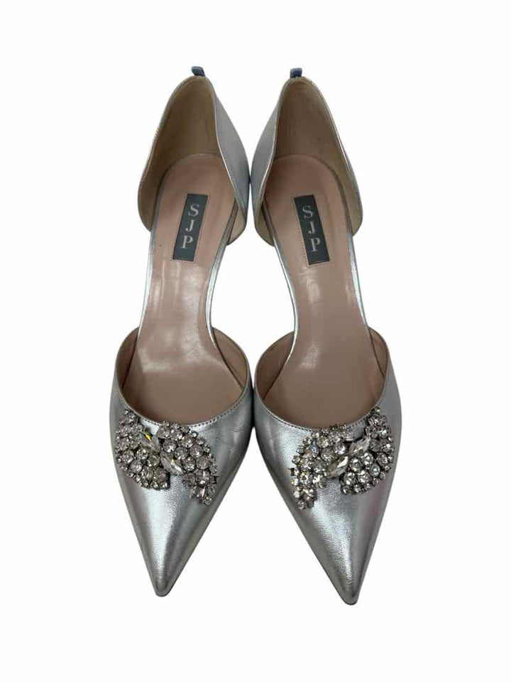Shoe Size 39 Silver Pumps