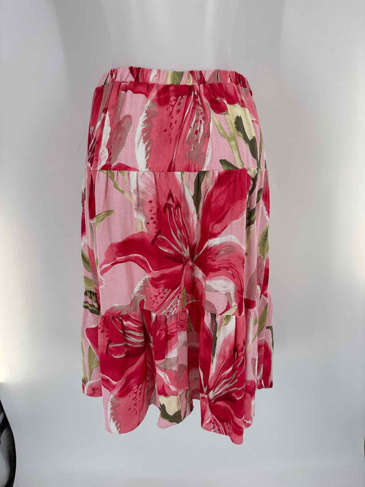 Size M PINK PRINT Skirt