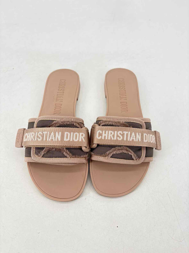 Shoe Size 39 CHRISTIAN DIOR Tan Luxury - Sandals
