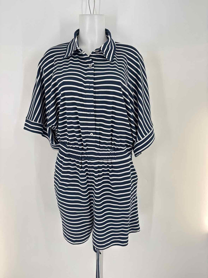 Size L ENTRO Blue Dress