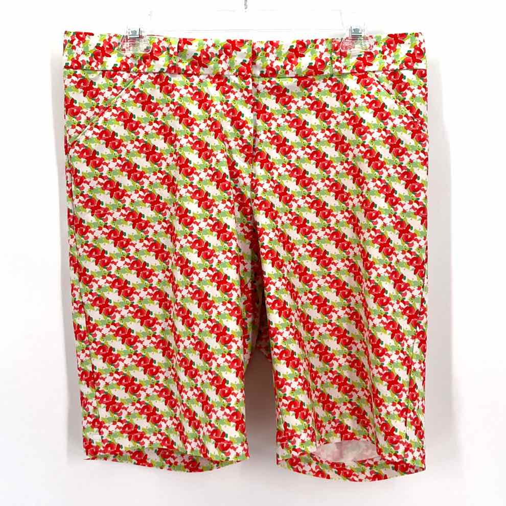 Size 8 Peter Millar ORANGE PRINT Shorts