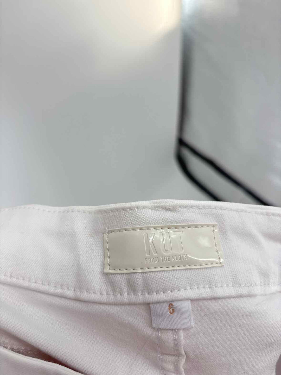 Size 6 KUT White Pants