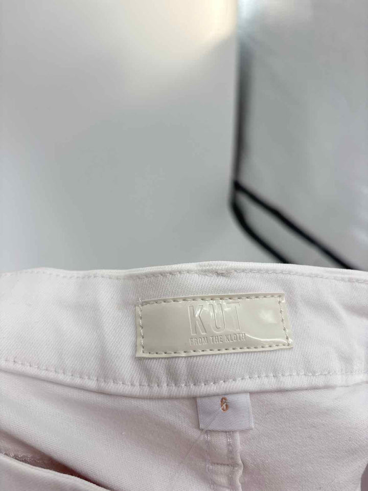 Size 6 KUT White Pants