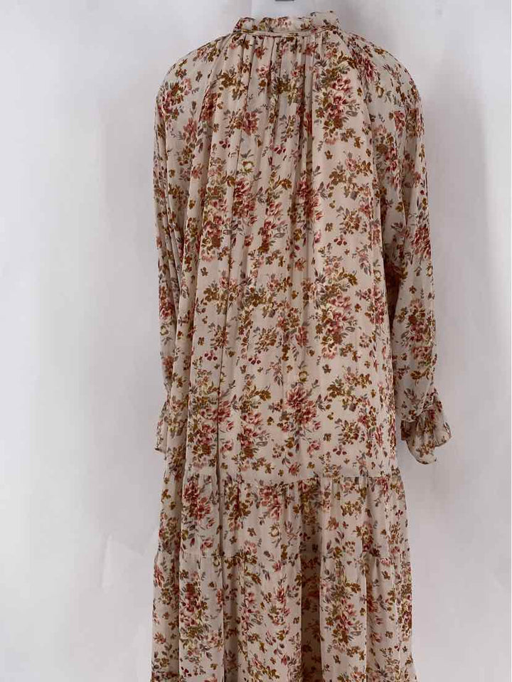 Size L ENTRO Tan Dress