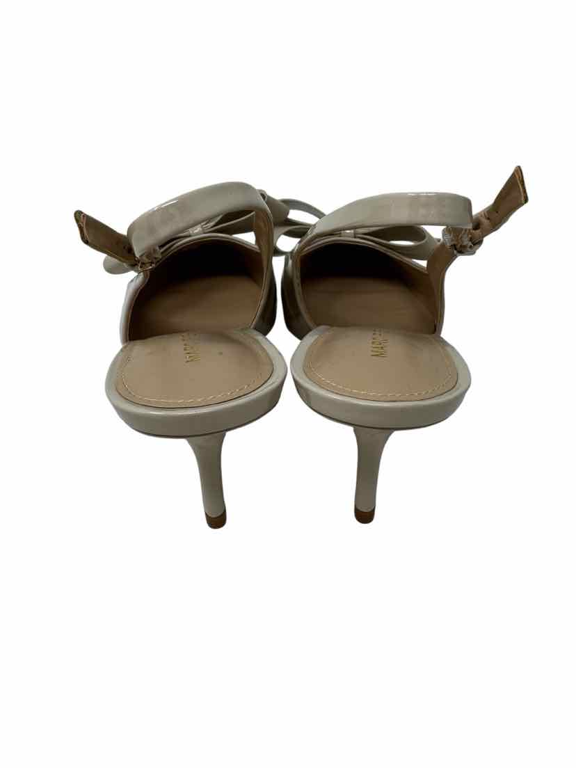 Shoe Size 9.5 MARC FISHER Tan PATENT Pumps