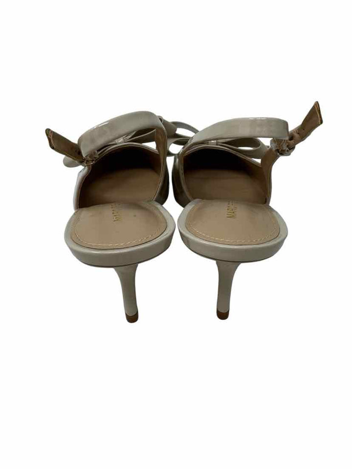 Shoe Size 9.5 MARC FISHER Tan PATENT Pumps