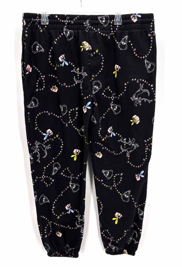 Size XXL DISNEY Black Print Pants