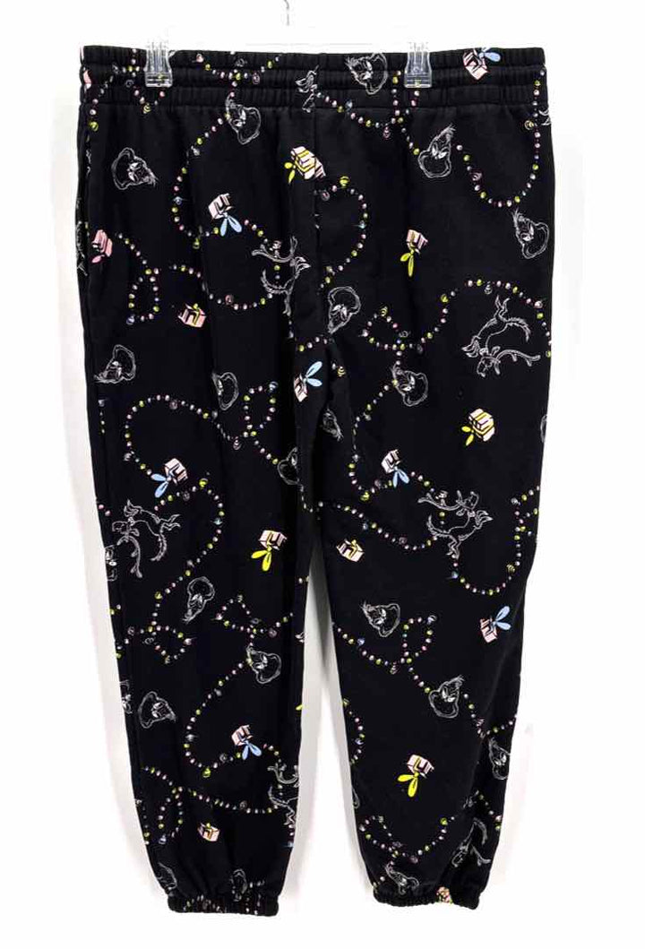 Size XXL DISNEY Black Print Pants