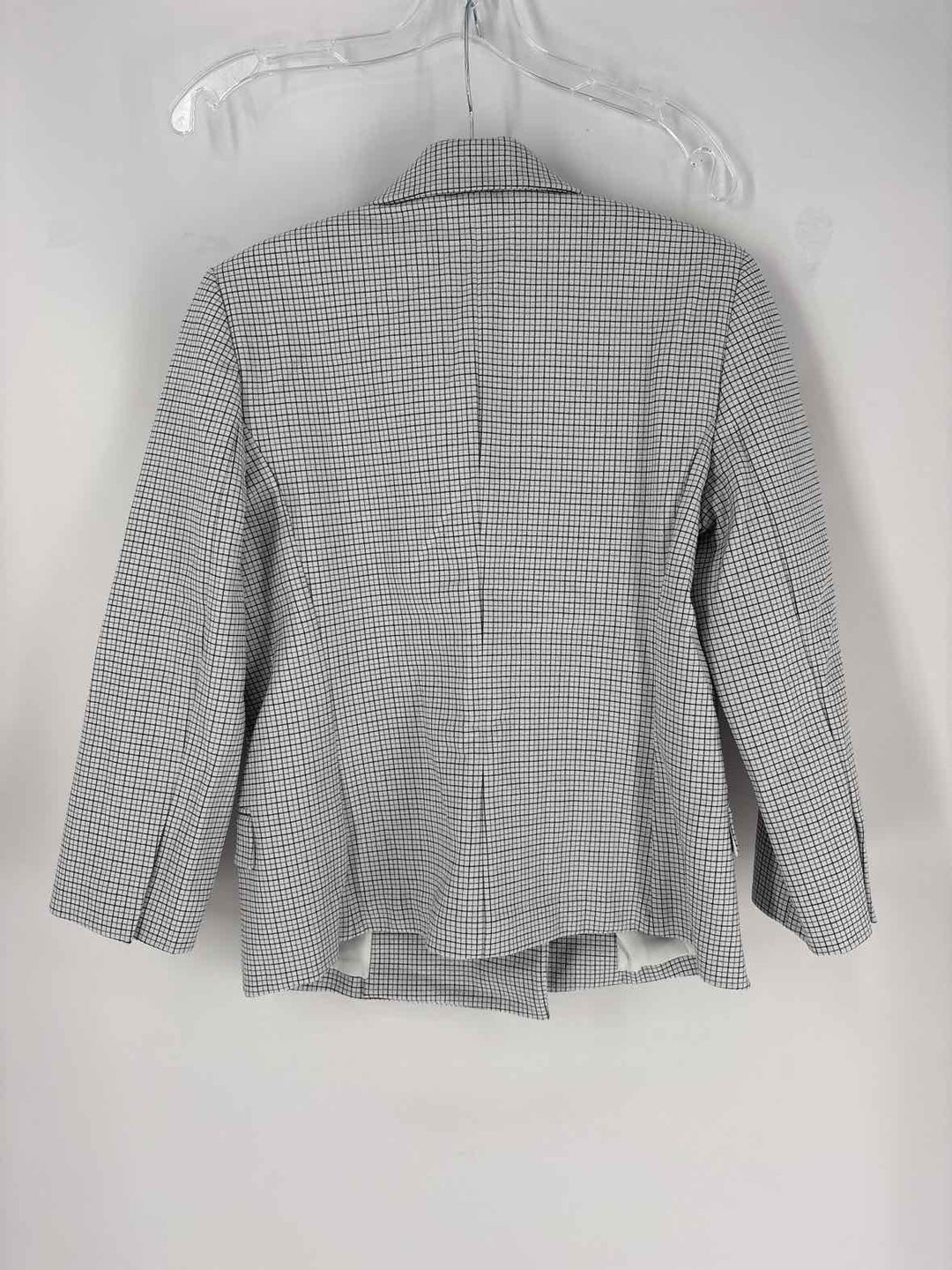 Size 6 THEORY White Print Blazer