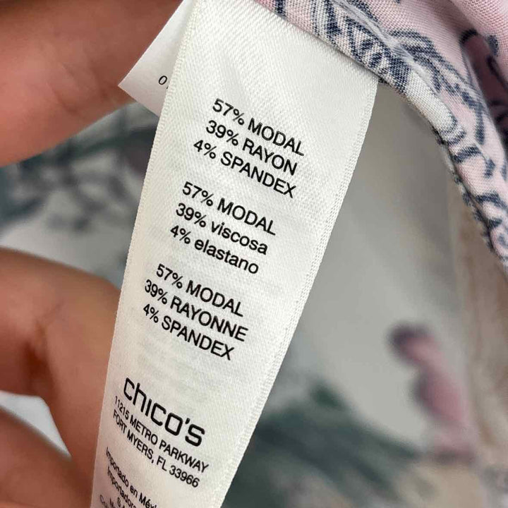 Size S Chico's Multi-Color Shirt