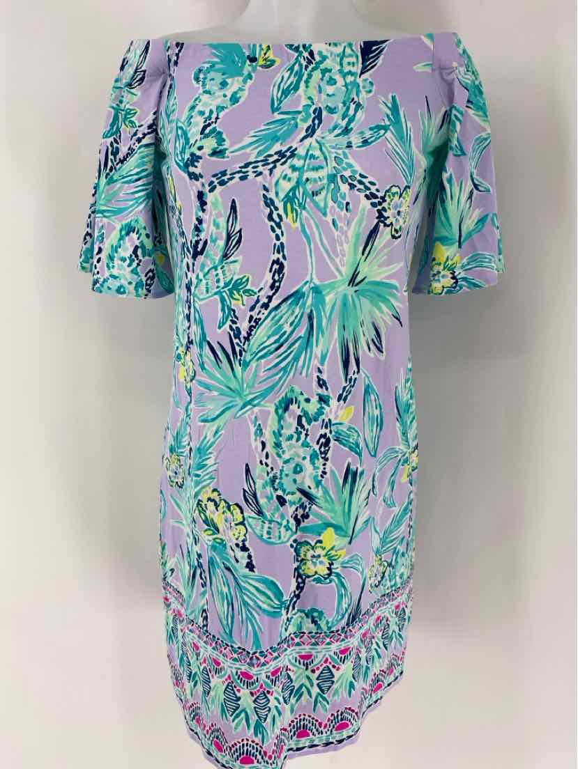 Size M Lilly Pulitzer Purple Print Dress