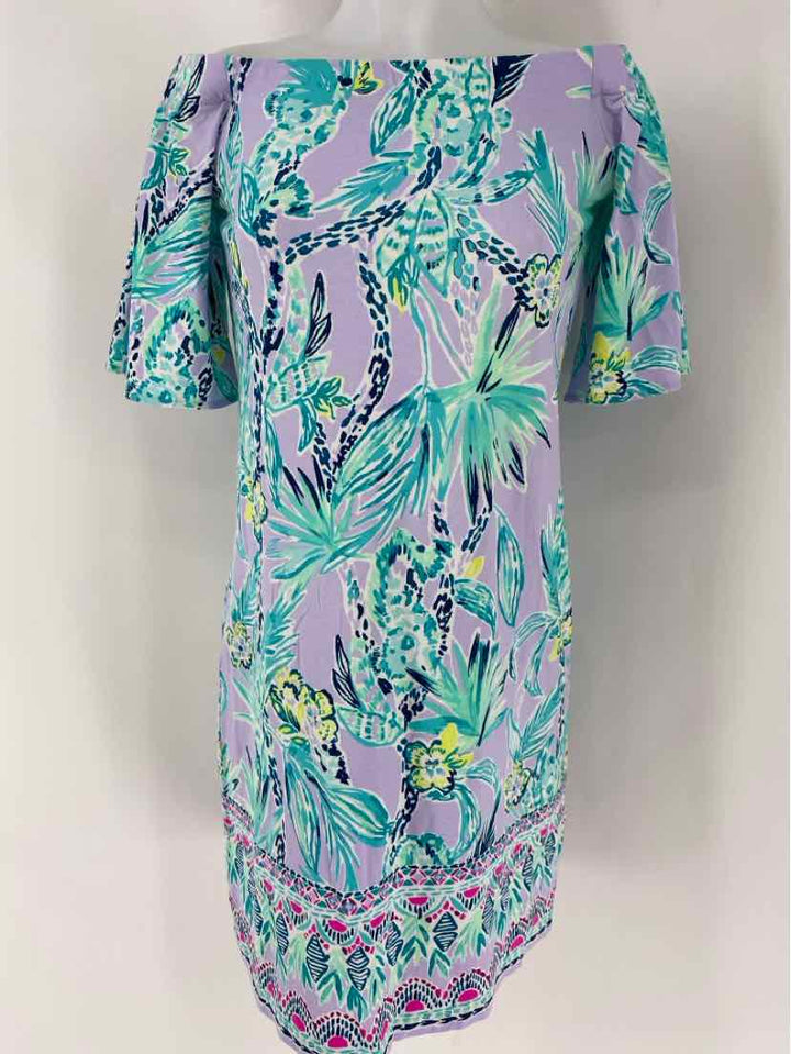 Size M Lilly Pulitzer Purple Print Dress