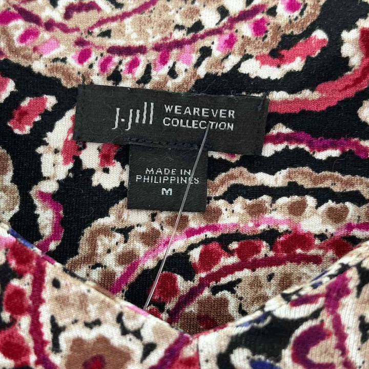 Size M J JILL Multi-Color Shirt