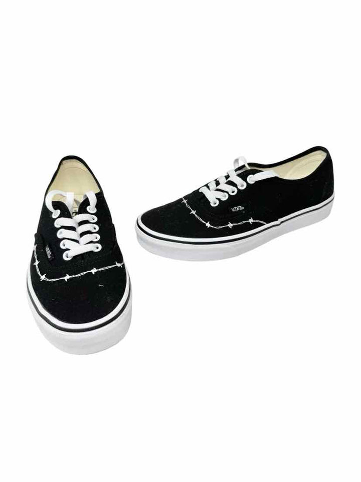 Shoe Size 8.5 Vans Black Sneakers