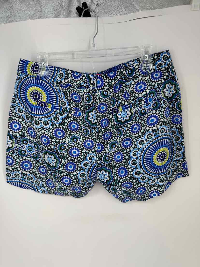 Size 6 Banana Republic Blue Print Shorts