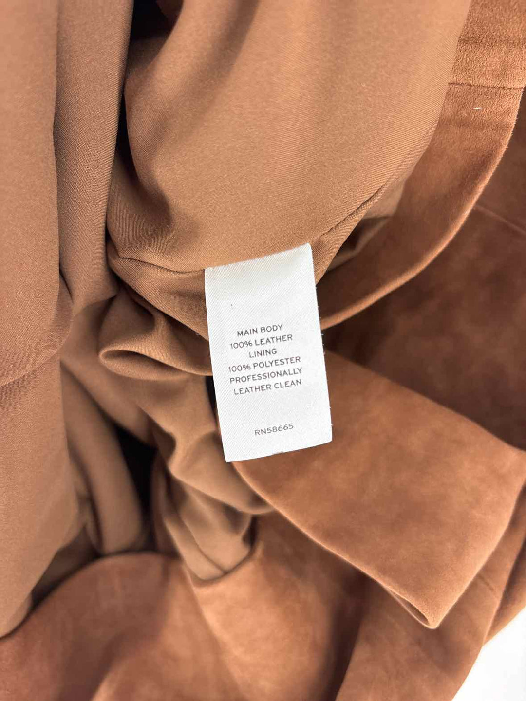 Size M NORDSTROM SIGNATURE Brown Suede Dress