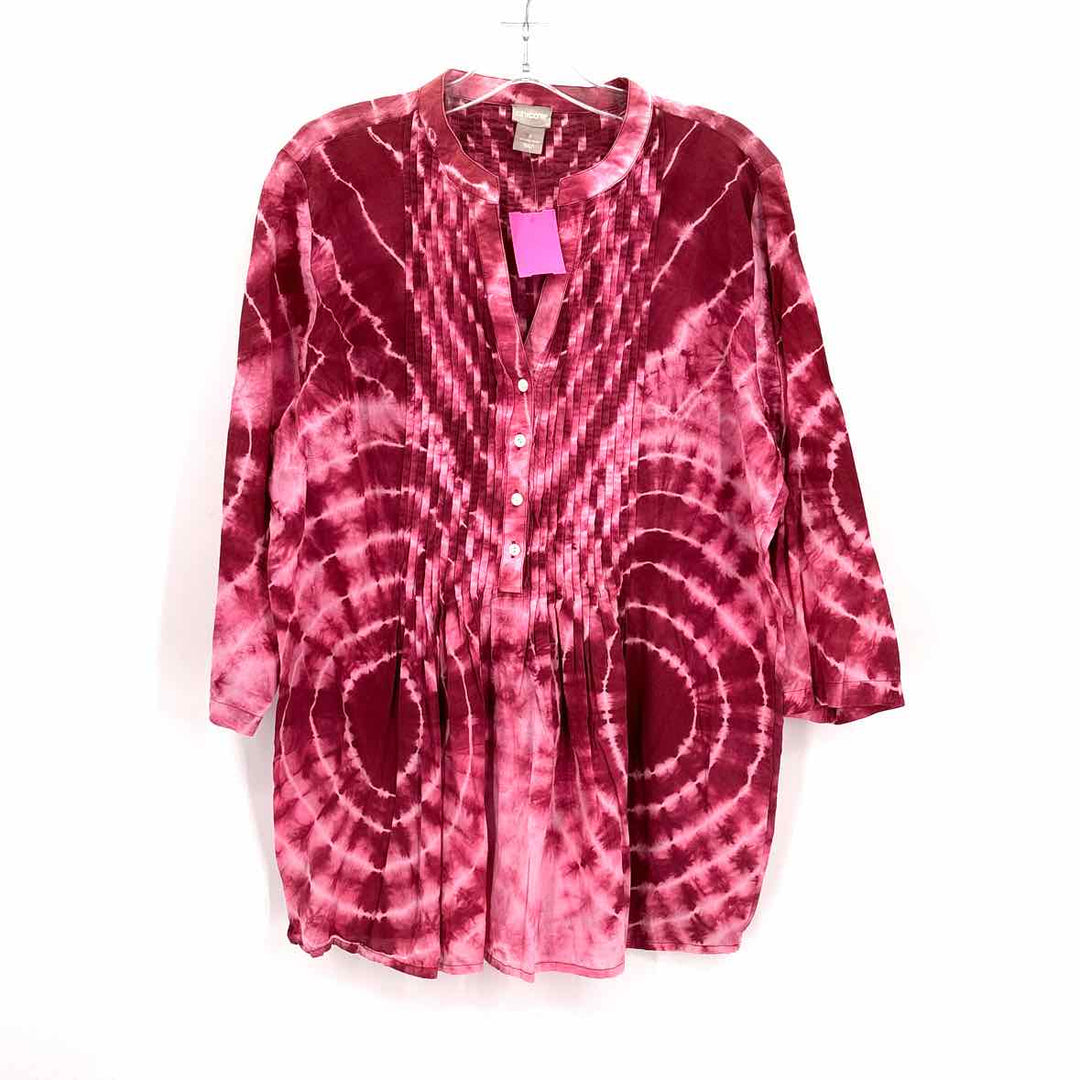 Size 3 Chico's Red Shirt