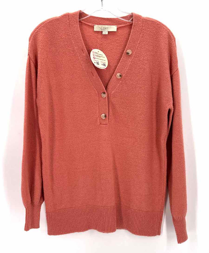 Size XS LOFT Peach Sweater