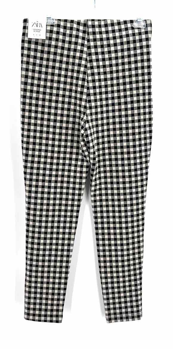 Size L ZARA Black/White Pants