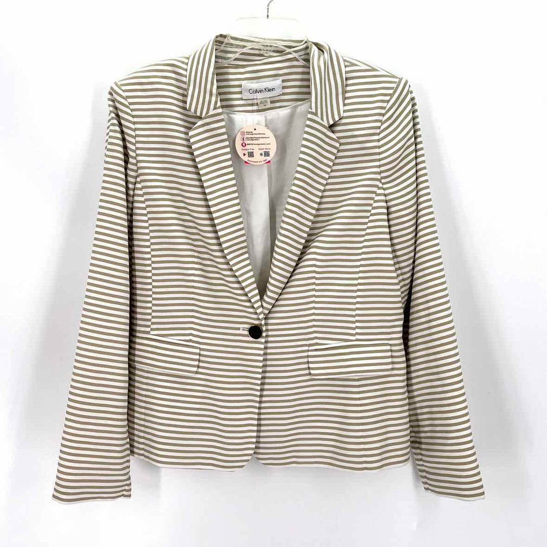 Size 14 Calvin Klein Multi-Color Jacket