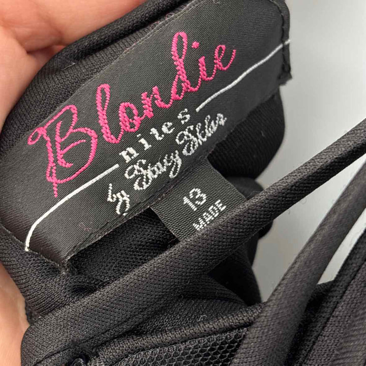 Size 13 Blondie Nites Black Dress