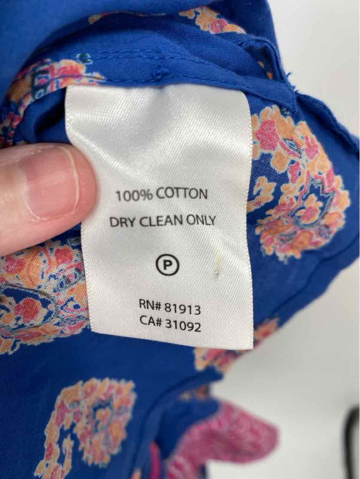 Size 10 TRACY REESE Navy Shirt