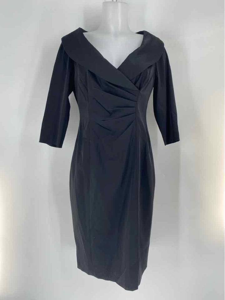 Size 8 KAY UNGER Black Dress